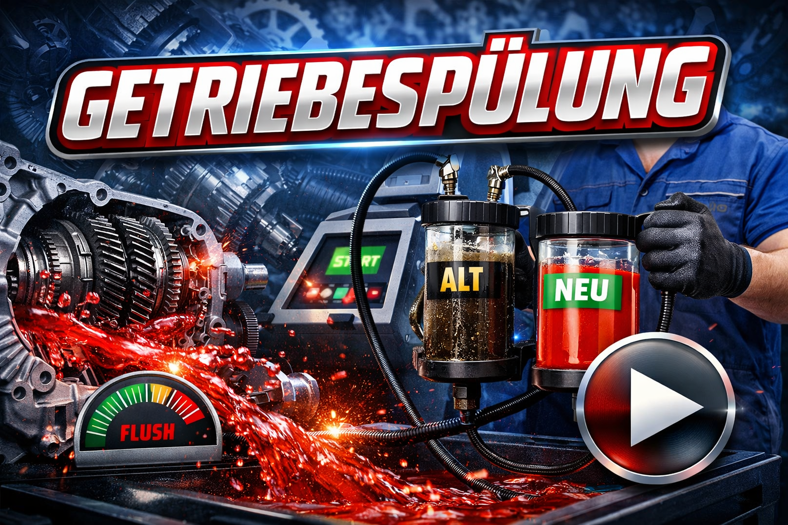 Video ansehen: Getriebespülung Video Bergisch Gladbach