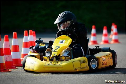 Pierre-Maurice Igelmund als Kart-Fahrer im langjährigen ADRM Sponsoring seit 2012