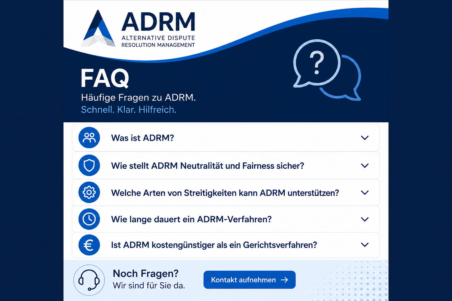 Häufige Fragen zu ADRM.eu