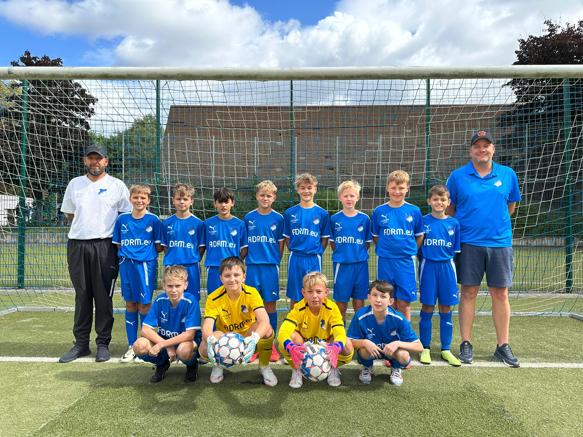 ADRM.eu Mannschaftssponsoring der D1-Jugend Jahrgang 2013 des SV Refrath Frankenforst